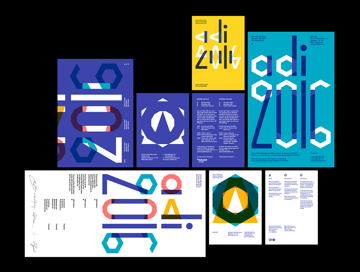 意大利ADI Awards視覺識別設(shè)計(jì)