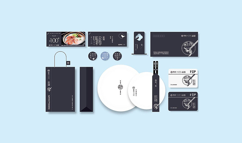 餐飲VI設計有助于提高品牌辨識性