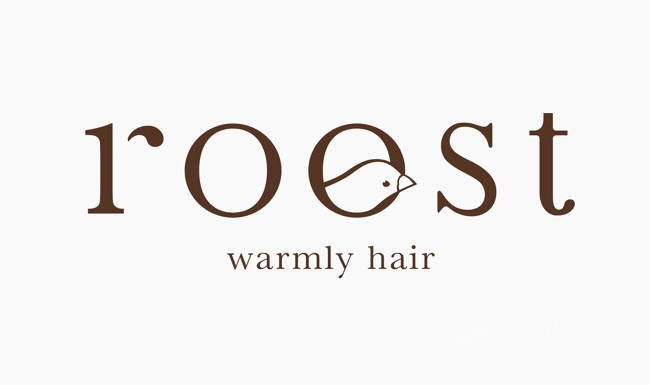 日本roost美發(fā)沙龍VI形象設(shè)計