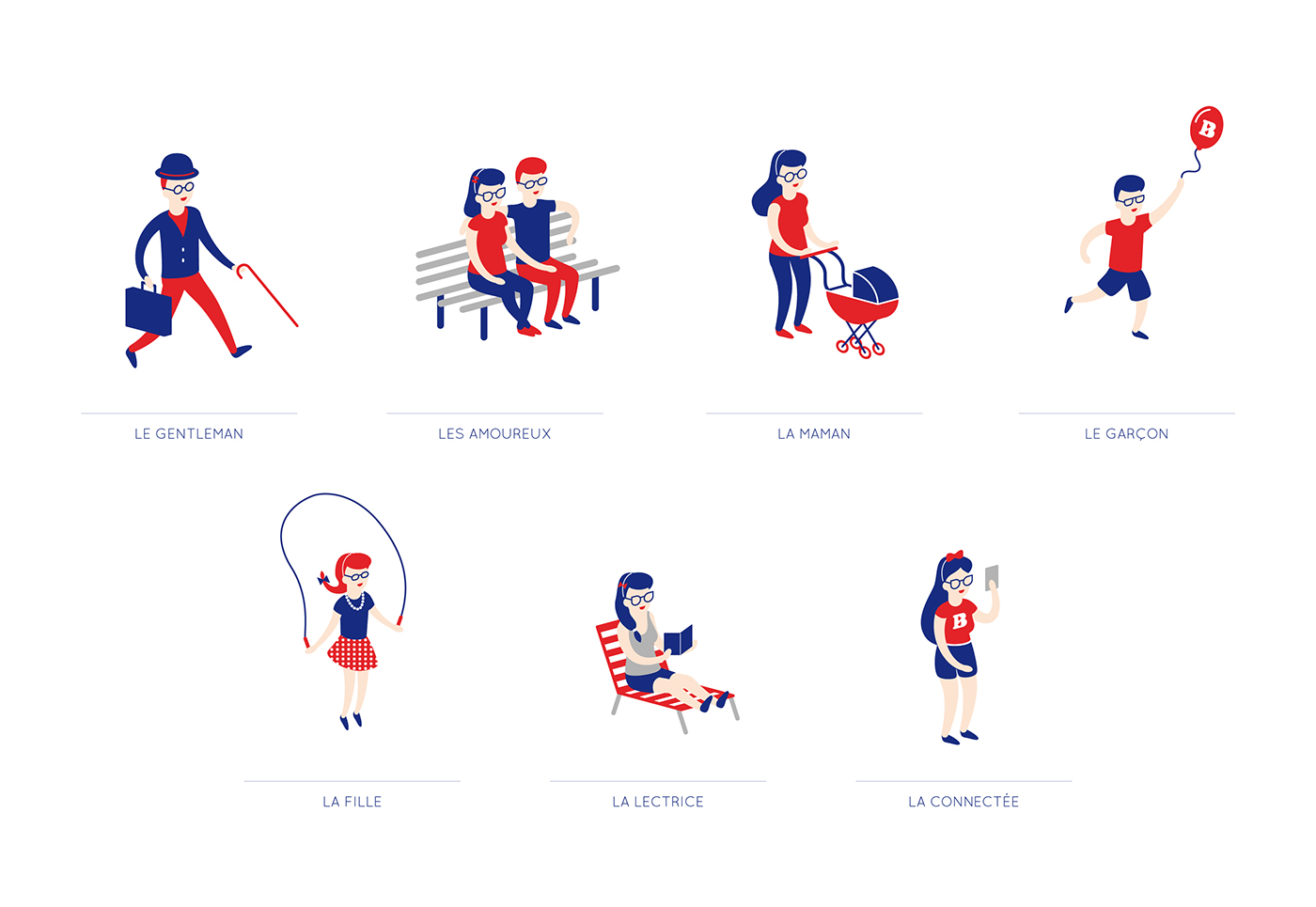 人物插畫(huà)——眼鏡品牌設(shè)計(jì)