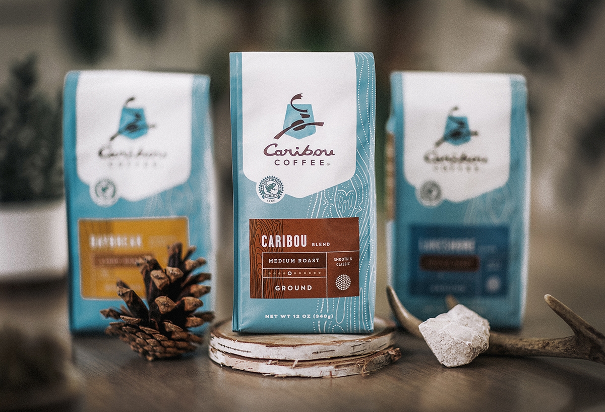 馴鹿咖啡品牌包裝設(shè)計(jì)，濃厚的北美中西部設(shè)計(jì)風(fēng)格