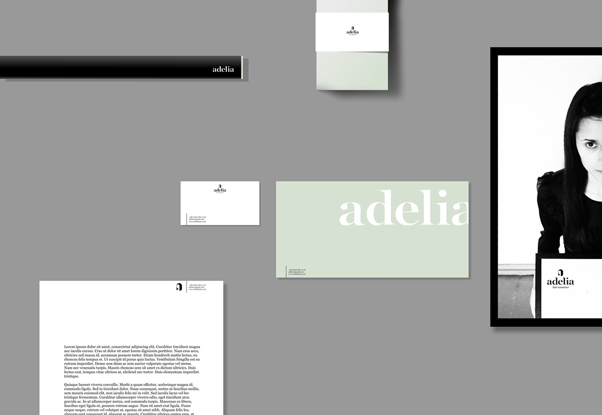 女性頭發護理產品品牌包裝設計