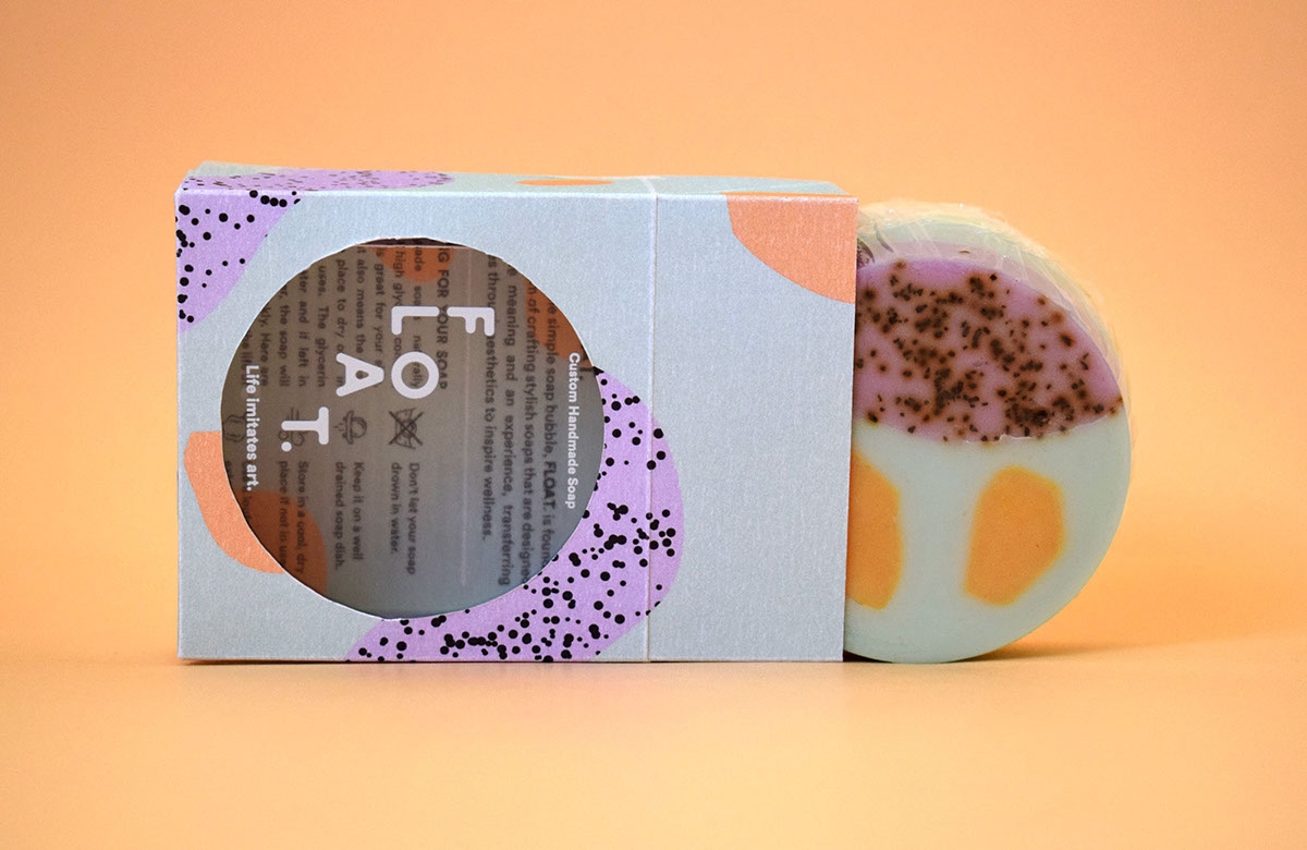 沐浴時間，全新的沐浴用品香皂產品包裝設計，盡情的放松休息吧！