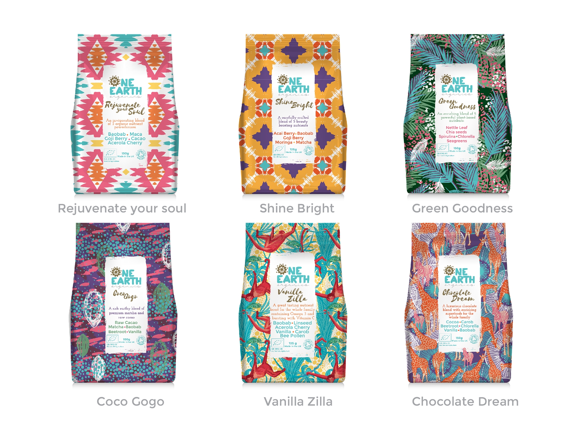 有機超級食品品牌包裝設(shè)計