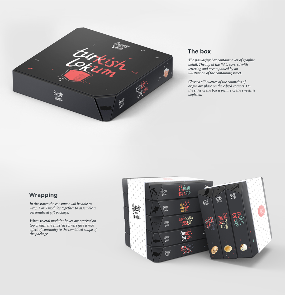 “Sweet of the World”，全球糖果食品包裝設(shè)計(jì)