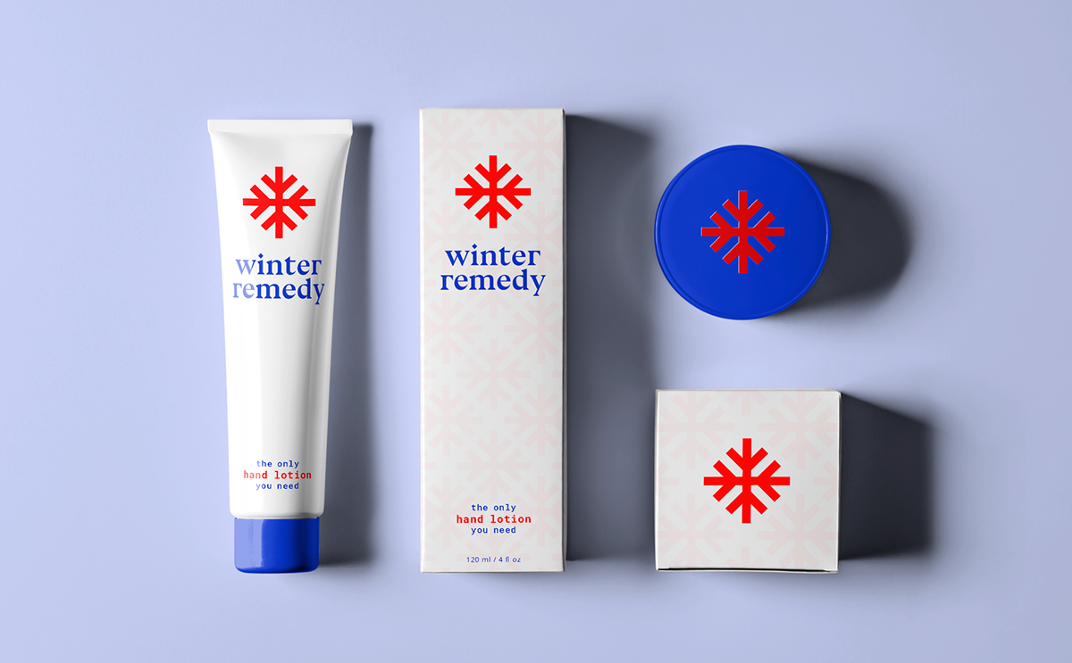 冬季護(hù)膚品包裝設(shè)計