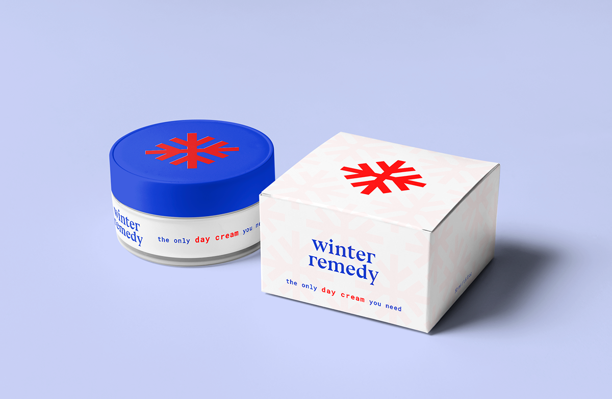 冬季護(hù)膚品包裝設(shè)計