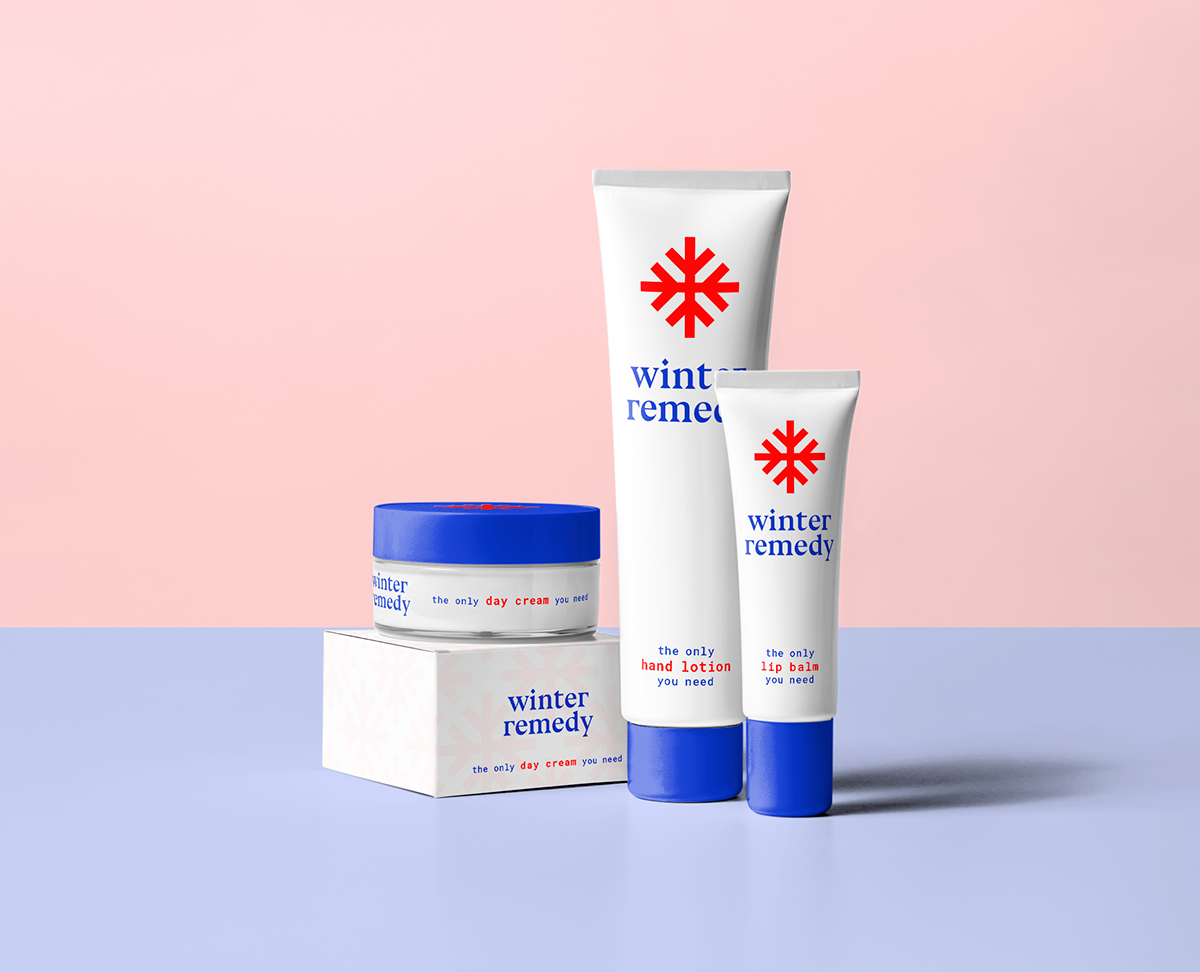冬季護(hù)膚品包裝設(shè)計