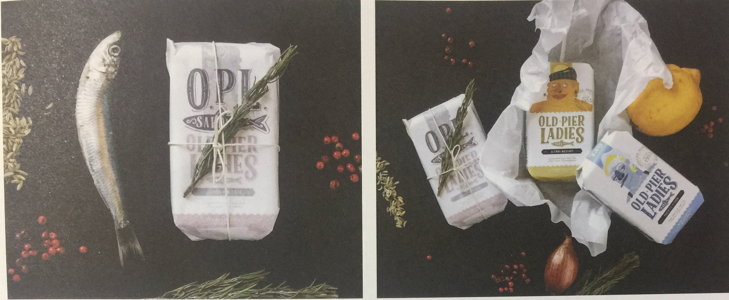 不同色彩的沙丁魚食品包裝設(shè)計(jì)