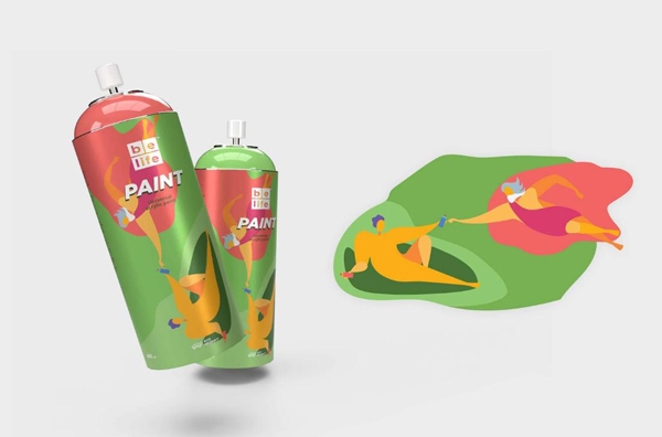 解鎖你的藝術天分，人人都是藝術家！｜BeLife噴漆包裝設計