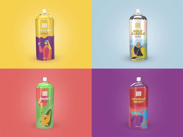 解鎖你的藝術天分，人人都是藝術家！｜BeLife噴漆包裝設計