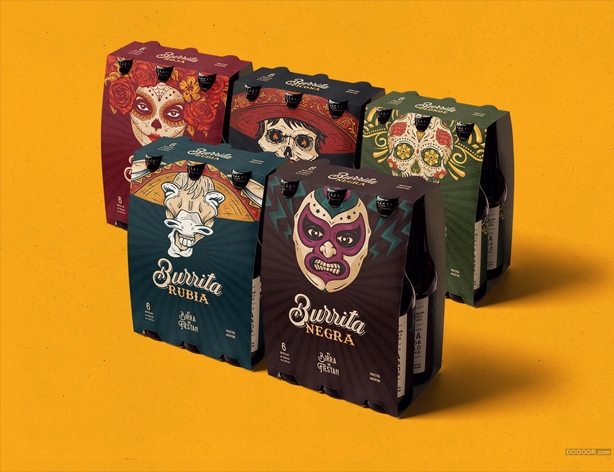 個(gè)性炫酷啤酒包裝，一起走進(jìn)小丑的奇幻旅程！