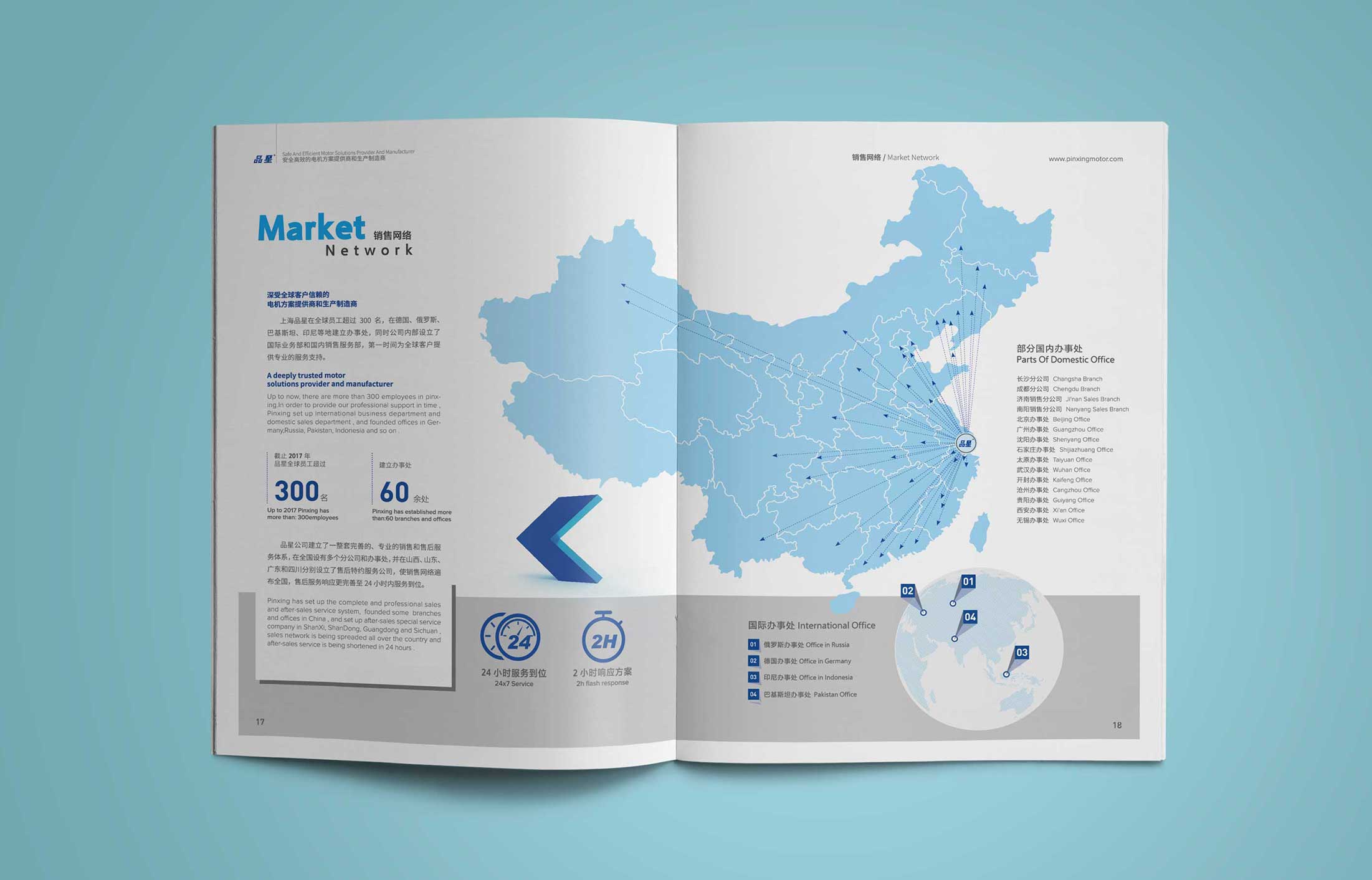 機(jī)電公司宣傳冊(cè)設(shè)計(jì)